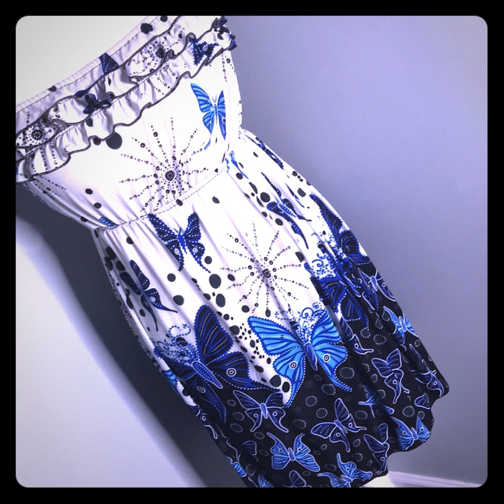 Strapless dress